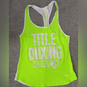 Under Armour Title Boxing Club Mesh Tank top XS